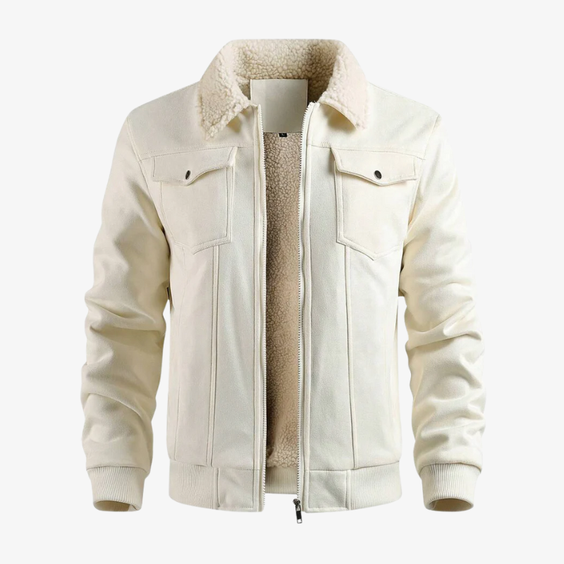 Kenton Shearling Collar Jacket