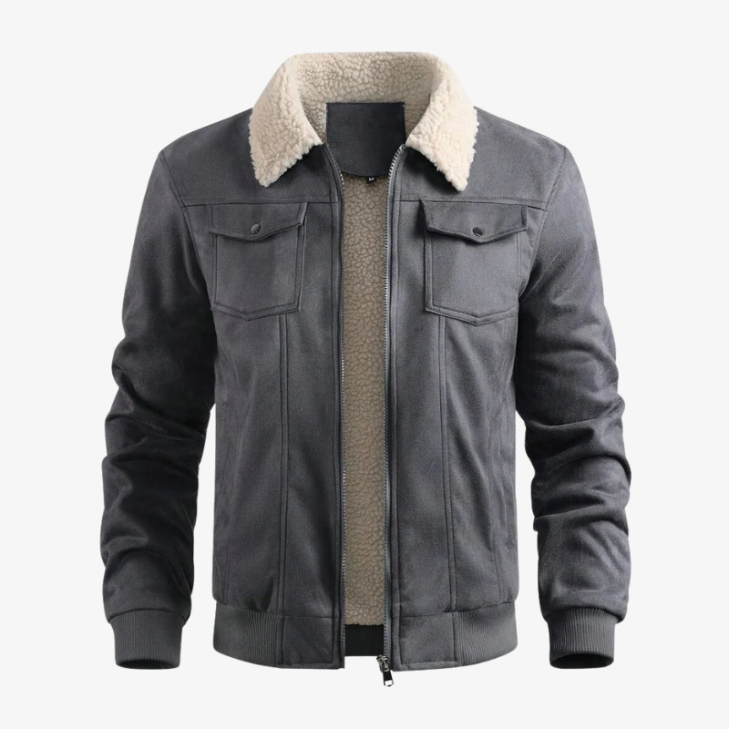 Kenton Shearling Collar Jacket