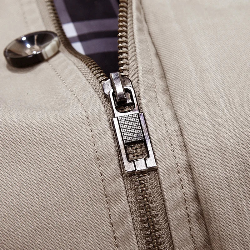 The Richmond Tartan-Lined Field Coat