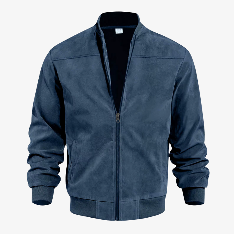 The Chelsea Suedette Bomber Jacket