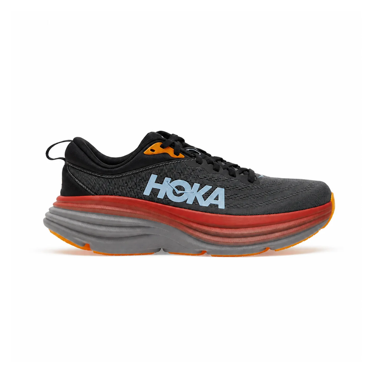 BONDI 8 - Dark Gray/Burgundy