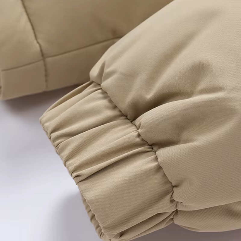 The Hackney Cord-Yoke Puffer Jacket