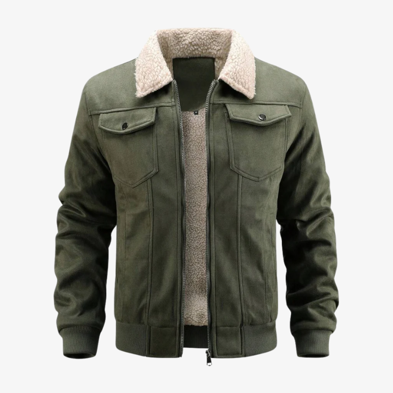 Kenton Shearling Collar Jacket
