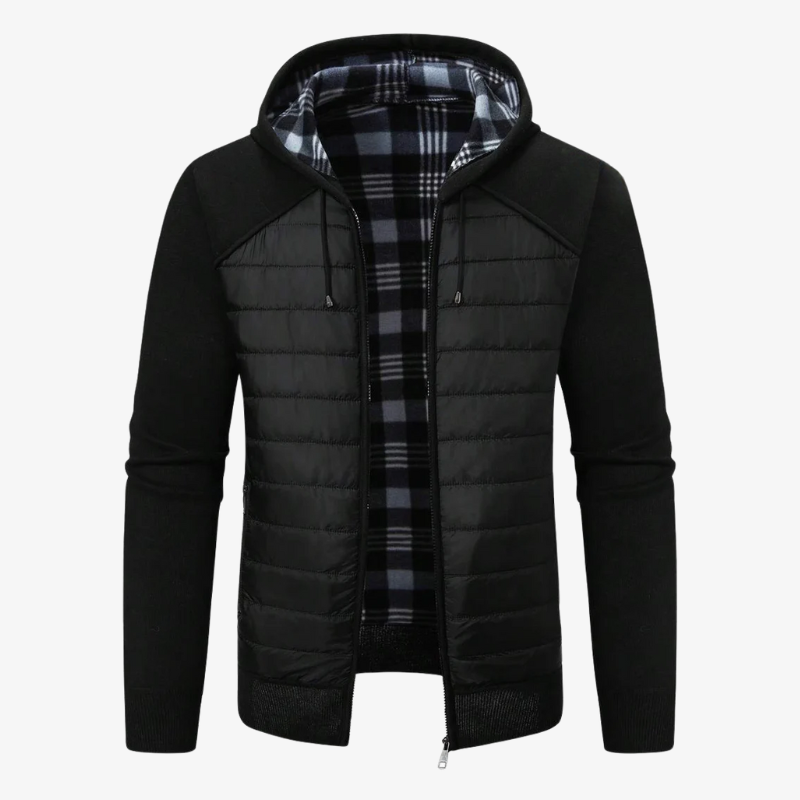The Harris Tartan-Lined Hybrid Jacket