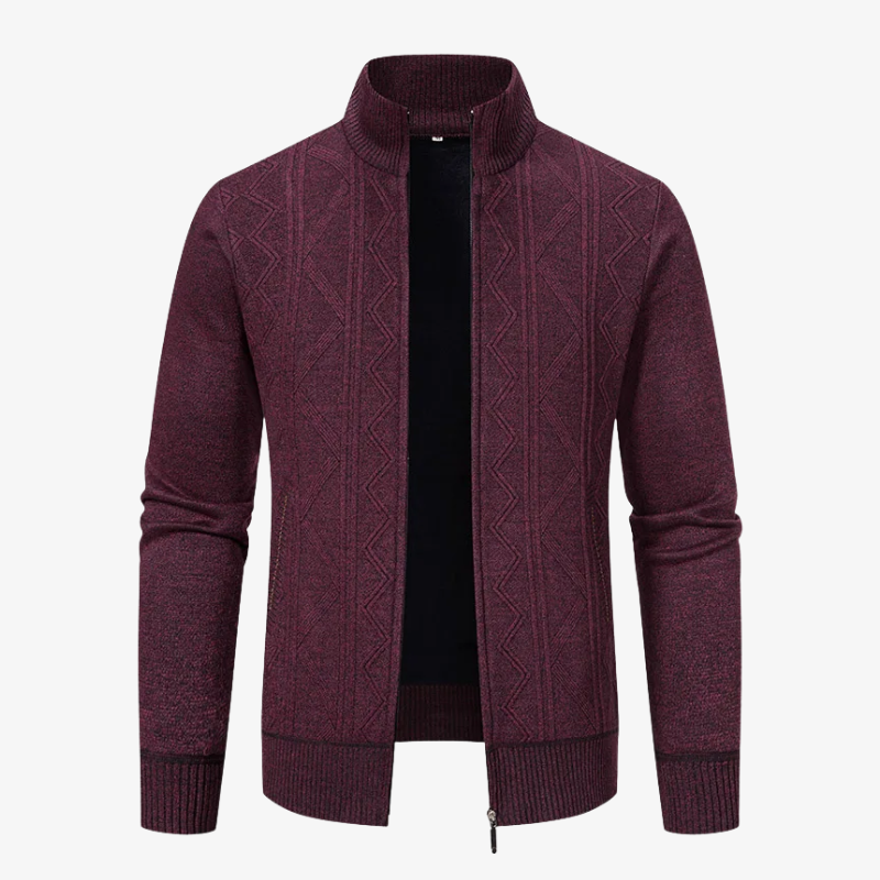 The Chester Textured Knit Cardigan