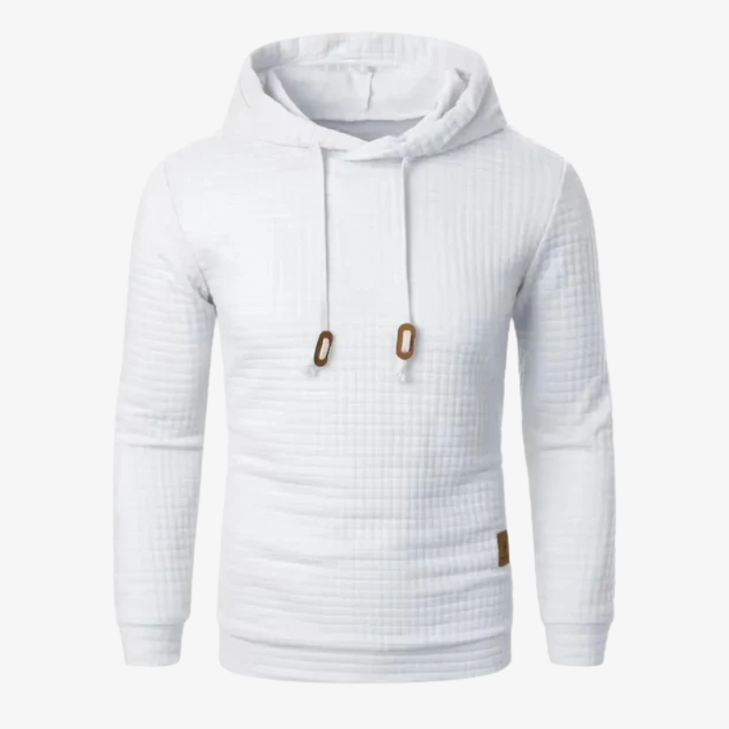 Oxford Textured Hoodie