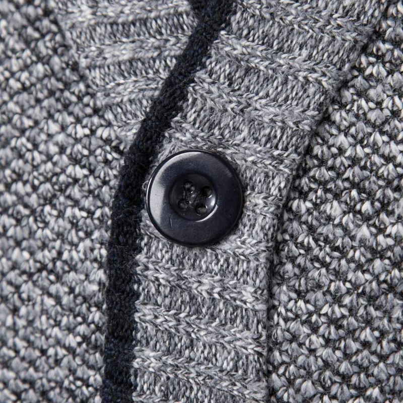 The York Tartan-Lined Cardigan