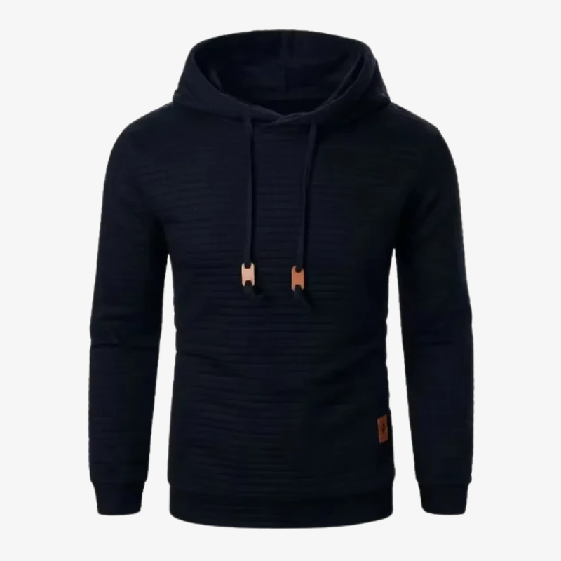 Oxford Textured Hoodie