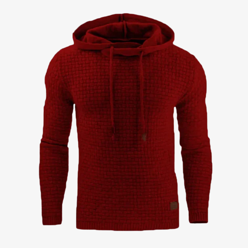 Oxford Textured Hoodie