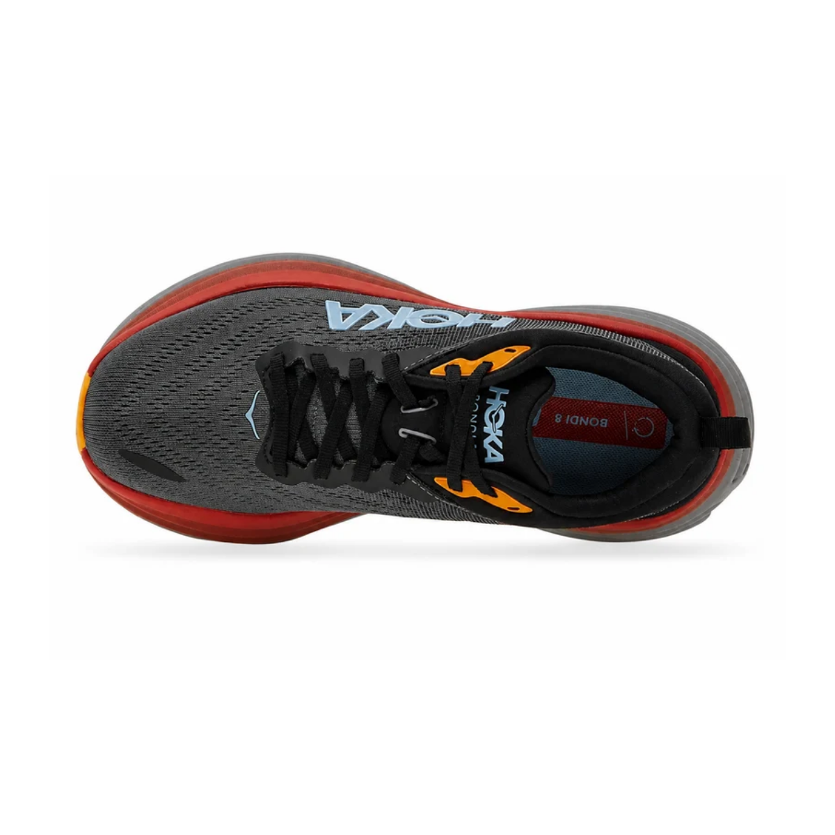 BONDI 8 - Dark Gray/Burgundy