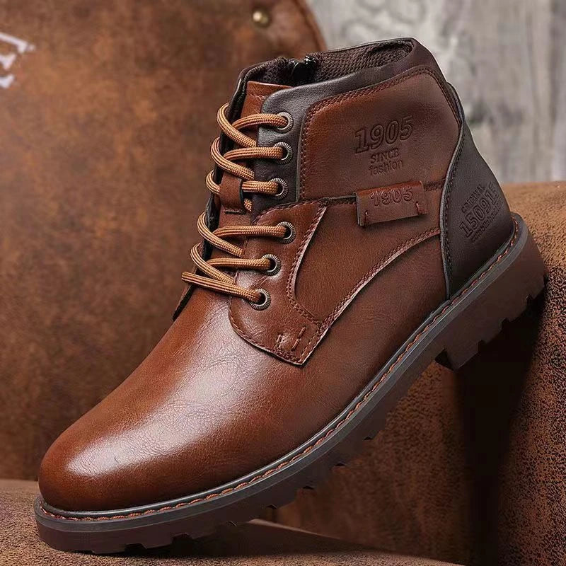 Ranger Leather Lace-Up Boot