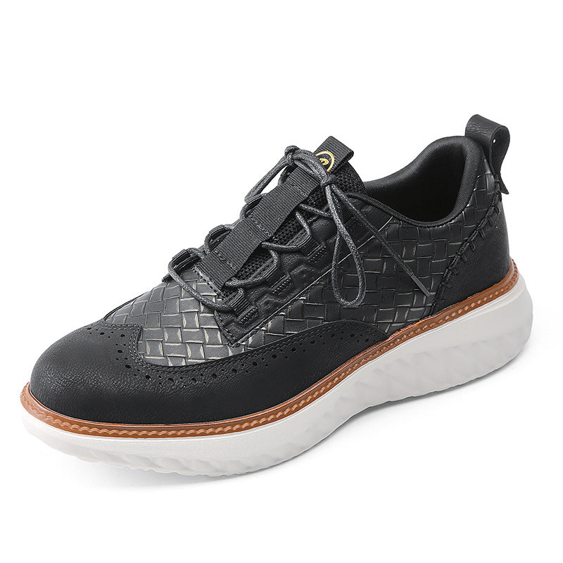 Oxford Ridge Leather Sneakers